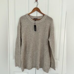 James Perse knit sweater 80% cashmere size 3 large hazel limited edition NWT